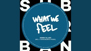 What We Feel - Henrik Villard