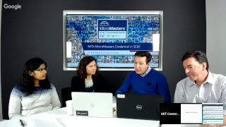 Supply Chain Analytics - Drs. Eva Ponce and Alex Rothkopf - SC0x_1 2018