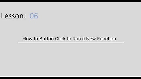 Button Click to Run a New Function – Android Studio Tutorial