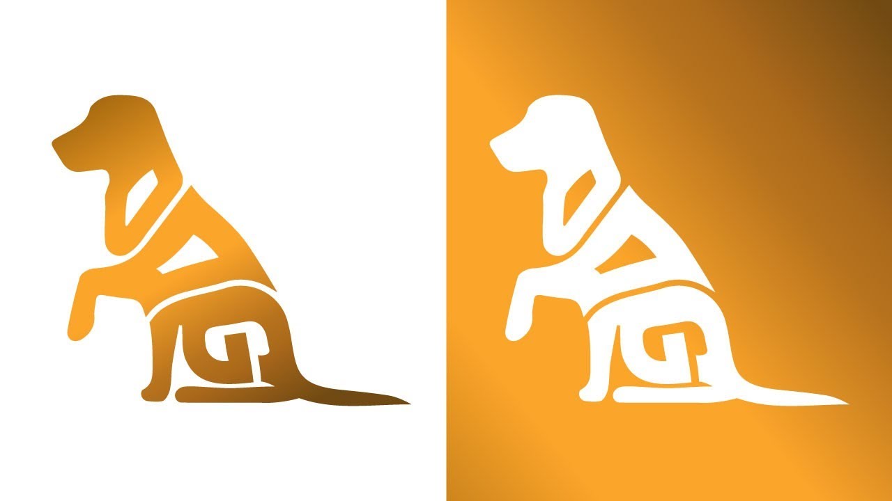 Amazing text warp into a DOG shape in Adobe Illustrator CC #shorts #shortsfeed #dog #warptext