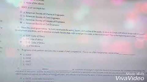 Ethics in engineering practice assignment 5  2019
