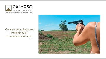 Connect your Ultrasonic Portable Mini to Anemotracker App