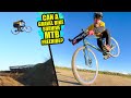 Can a carbon gravel bike survive big mtb freeride jumps