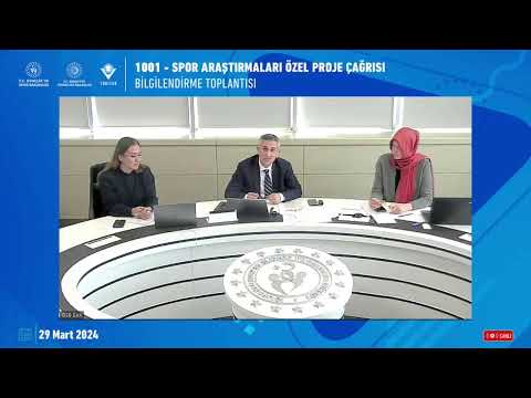 1001 Spor Araştırmaları Özel Proje Çağrısı Bilgilendirme Toplantısı