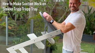 How to Make Suction Bowl Stick on Stokke Tripp Trapp textured Tray