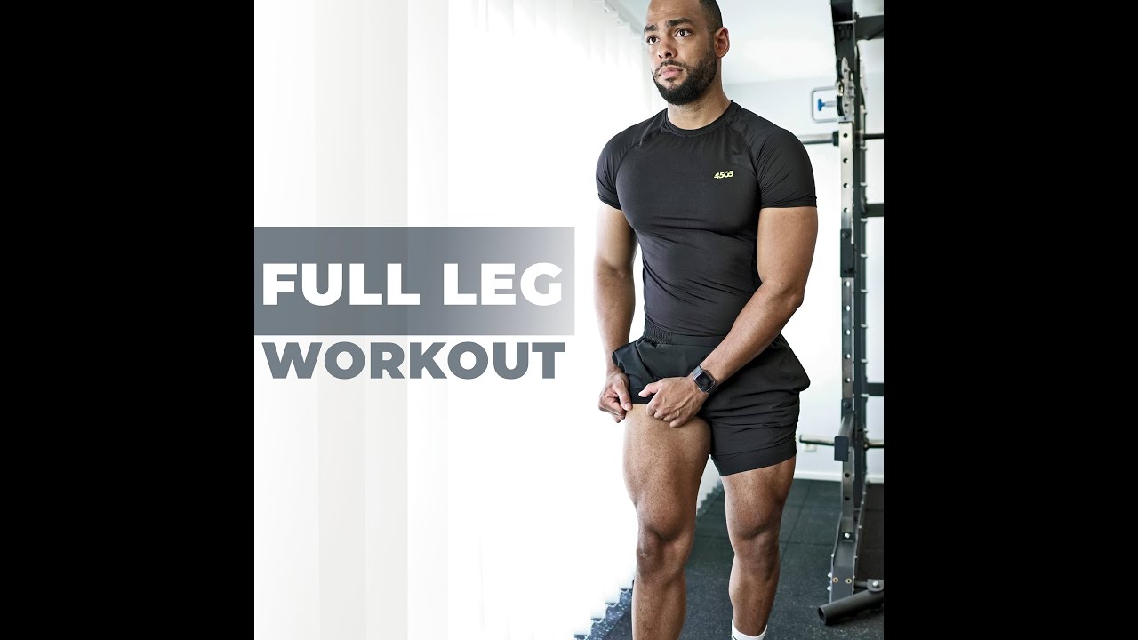 30 Min Glute focused full leg workout + hiit finisher - YouTube