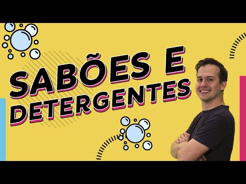 Vídeo: Os detergentes são produzidos por saponificação?