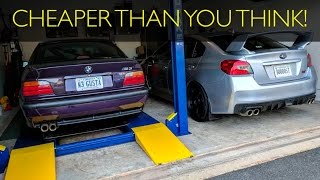 What does it COST to put a LIFT in YOUR GARAGE?