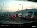Icy car crash