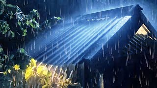 Defeat Stress & Insomnia, Sleep Instantly | Heavy Pouring Rain on Tin Roof & Powerful Thunder Sounds by Natureza Relaxante 2,208 views 2 months ago 10 hours