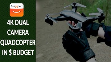 ZLRC SG701 2.4G WIFI FPV With 4K 720P Switchable Dual Cameras Foldable RC Quadcopter Drone RTF