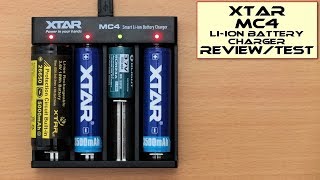 Chargeur 4 Accus MC4S par Xtar - Chargeur Compact - YouVape