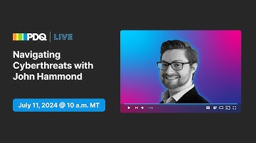 🔴Navigating Cyberthreats with John Hammond
