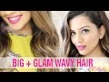 Hair Tutorial | BIG + Glamorous Wavy Hair Tutorial | Kaushal Beauty