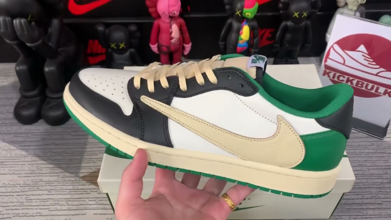 green travis scott jordan 1