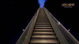 Download Lagu LED Linear drone video, Stairway to heaven, Neukirchen-Vluyn, Germany MP3