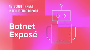 Key Finding – NETSCOUT Threat Intelligence Report 1st Half 2021 – Botnet Exposé