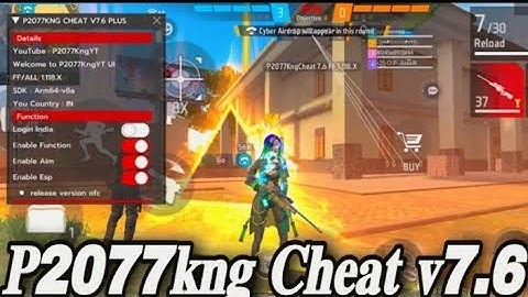 P2077KNG CHEAT V7.6 | ALL SERVER WORKING | OB50 UPDATE CS | BR RANK WARKING MOD MENU 100% SAFE V47
