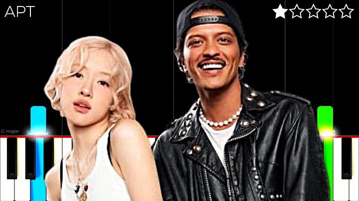 ROSÉ & Bruno Mars - APT. | EASY PIANO TUTORIAL