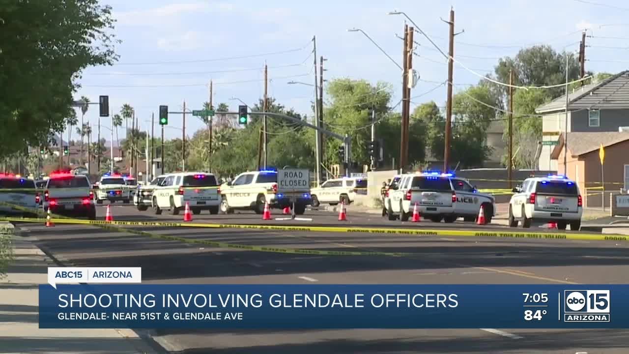 Man hurt after shooting involving Glendale police officer near 51st and ...