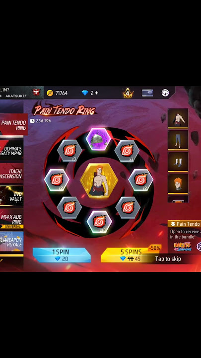 Pain bundle#pain #naruto #freefire #trending #shirts #munnabhaigaming #freefire #munnabhai #naruto