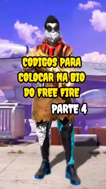 ff #garenaff códigos de Bio para usar no free fire