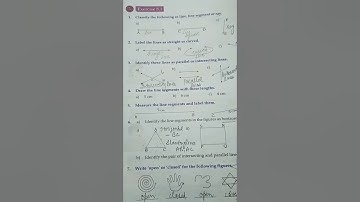 CLASS - 3 MATHS CHAPTER 8(GEOMETRY)  EXERCISE  - 8.1 (PART - 2)