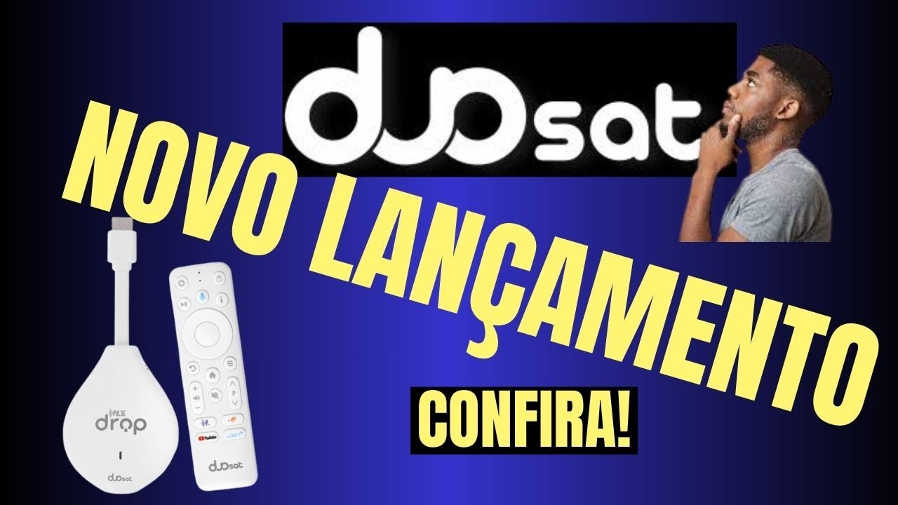 DUOSAT : LANÇADO  UM NOVO MODELO DE RECEPTOR  DUOSAT DROP PULSE EM  2023