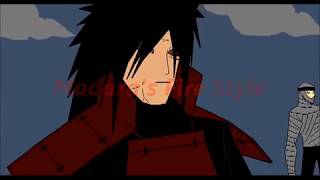 Naruto Shippuden - Madaras Fire Style Jutsu (Fan made animation)