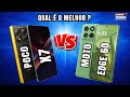 QUAL É O MELHOR ? POCO X7 5G VS  MOTO EDGE 60 5G #smartphone #motorola  #galaxy  #technology