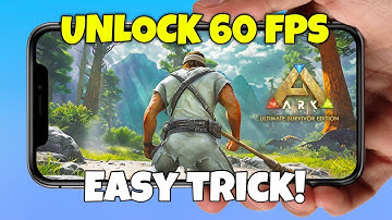 Unlock 60 Fps in Ark Mobile Revamp Ultimate with This Trick! 100% Working 😱