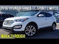 2016 Hyundai Santa Fe 2.0T Sport Limited AWD (Walkthrough)