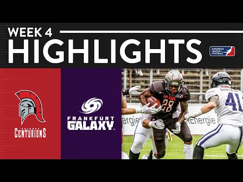 Cologne Centurions Vs. Frankfurt Galaxy Week 4 | Game Highlights | European League of Football 2021