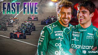 ALONSO DEVANT MERCEDES ET FERRARI ?! - FAST FIVE #1 - GRAND PRIX DE BAHREÏN 2023