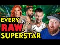 First impression of entire raw roster new wwe fan