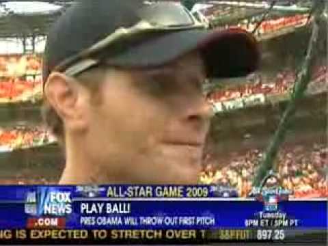 President: Obama All Star First Pitch - 07-14-09 - YouTube