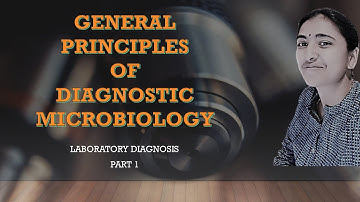 GENERAL PRINCIPLES OF DIAGNOSTIC MICROBIOLOGY  II PART I