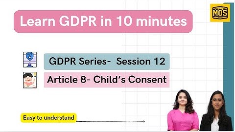 AVG Artikel 8: Toestemming van kinderen eenvoudig gemaakt