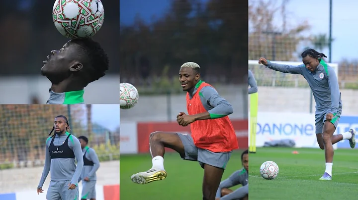 FULL SUPER EAGLES TRAINING - NIGERIA VS TANZANIA - AFCON2025 | Victor Osimhen, Ademola Lookman