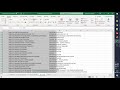 Gestion et nettoyage de donnes avec excel avant analyse statistique