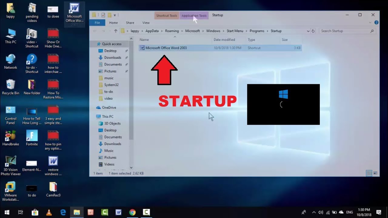 How To Add Apps To Startup In Windows 10 PC YouTube