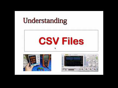 What is a CSV File?