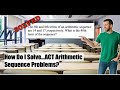 Solving arithmetic sequences | Math Help 2025