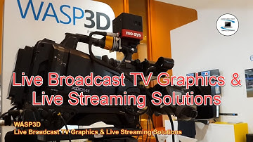 Broadcast Asia Show : Wasp3D - Live Broadcast TV Graphics & Live Streaming Solutions.