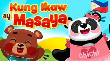 If You're Happy and You Know It in Filipino | Kung Ikaw Ay Masaya | Awit Pambata