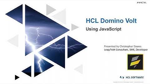 Software Academy: Digital Solutions.  The HCL Domino Volt Javascript  Model