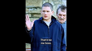 Michael Clutched Up 😅 | Prison Break S1.E20