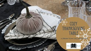 Cozy Thanksgiving Tablescape | A Table for Two - Island Styl'n Decor Idea