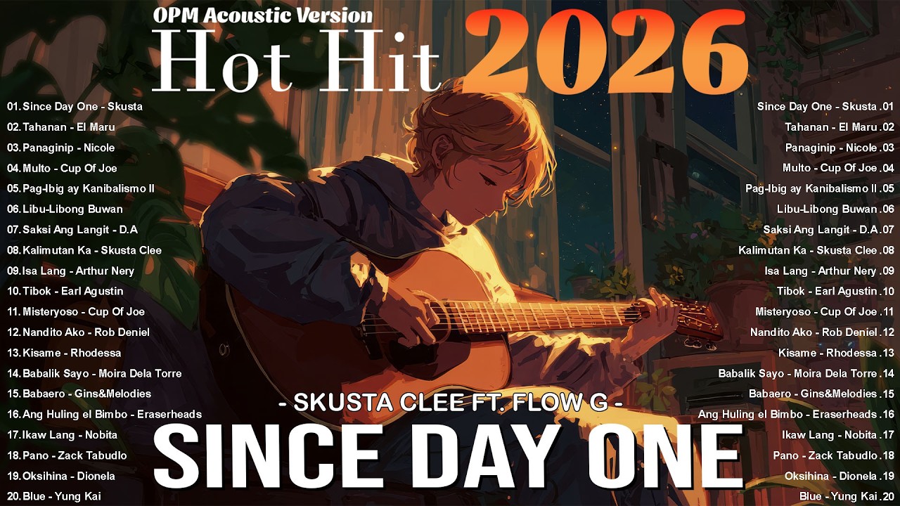 April OPM Acoustic Playlist 2026 🎧 Best Tagalog Love & Hugot Songs ...