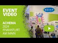 SCAT Europe at ACHEMA 2024 in Frankfurt am Main - Hall 12.0 - Booth D50 - Interview